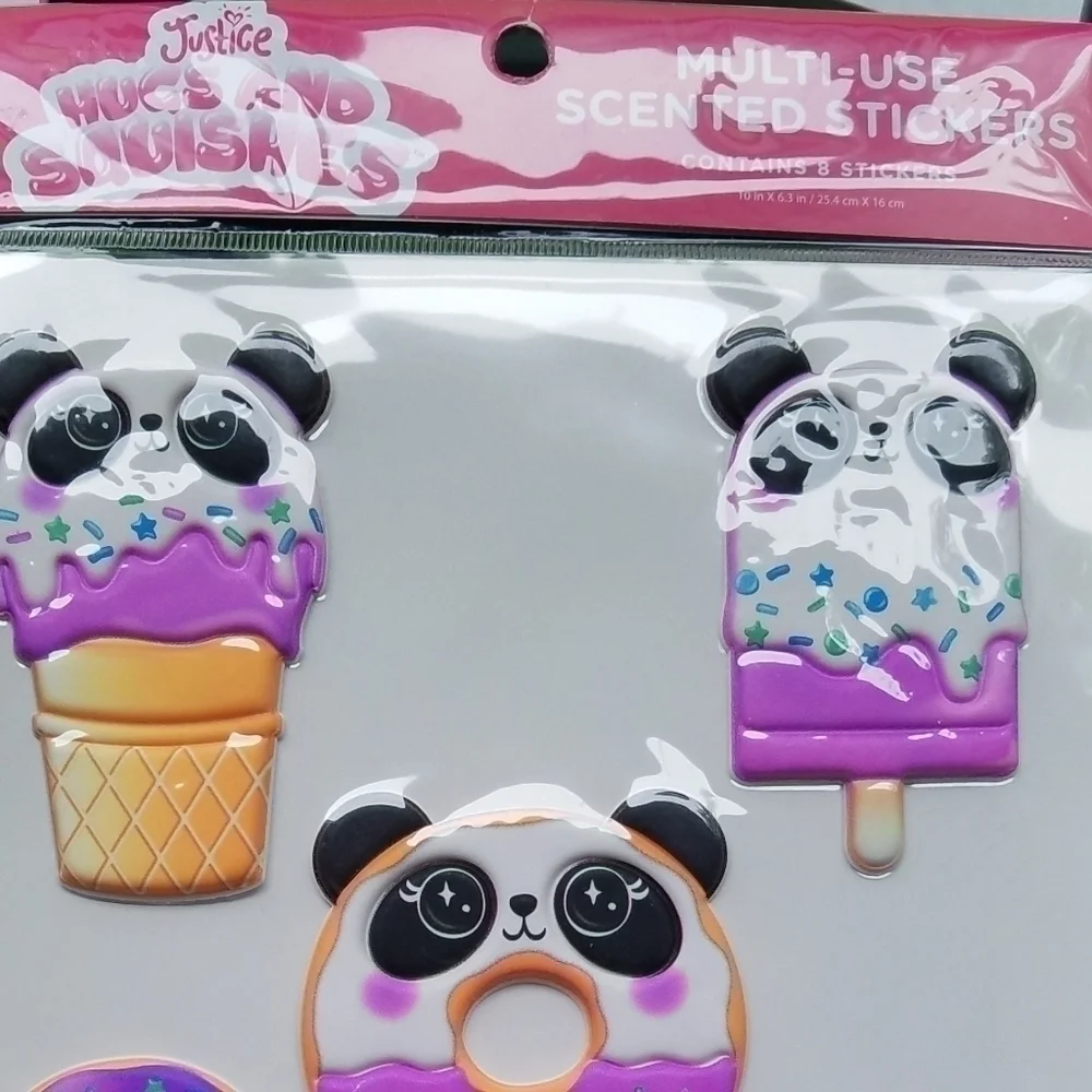 Justice Hugs And Squishes Scented Stickers